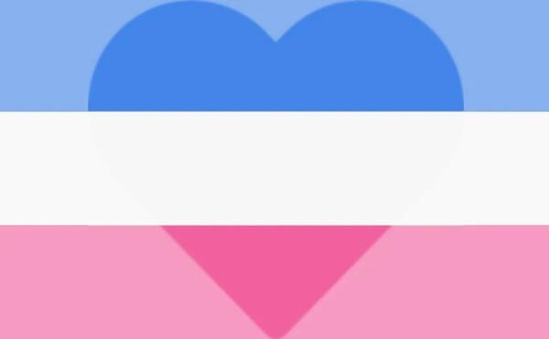 Hetero-romantic Flag